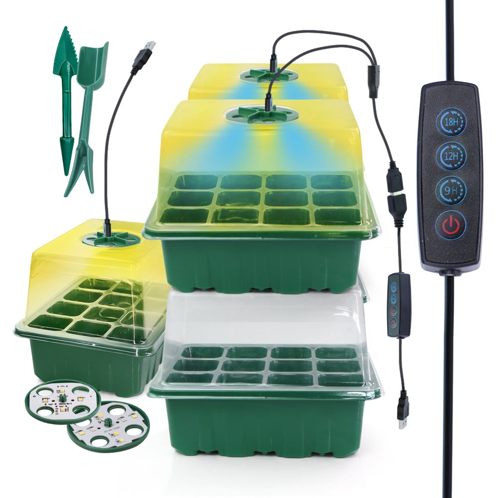 Seed Starter Tray - Doniczki LED do szkółek z oświetleniem