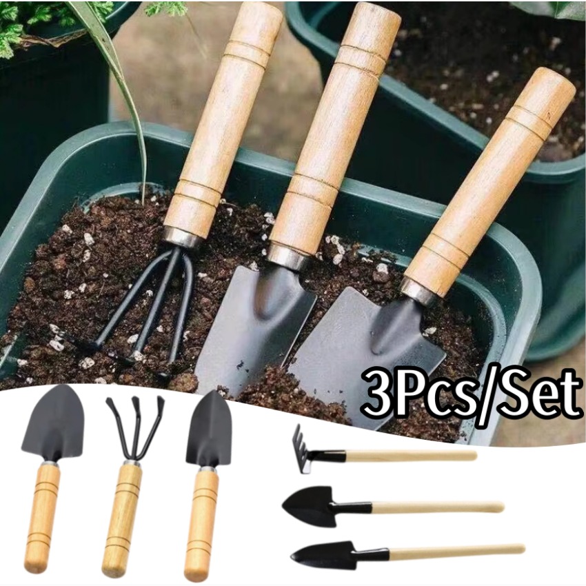 Trowel Garden Tools - 3 szt./zestaw Mini Zestaw Narzędzi Ogrodniczych