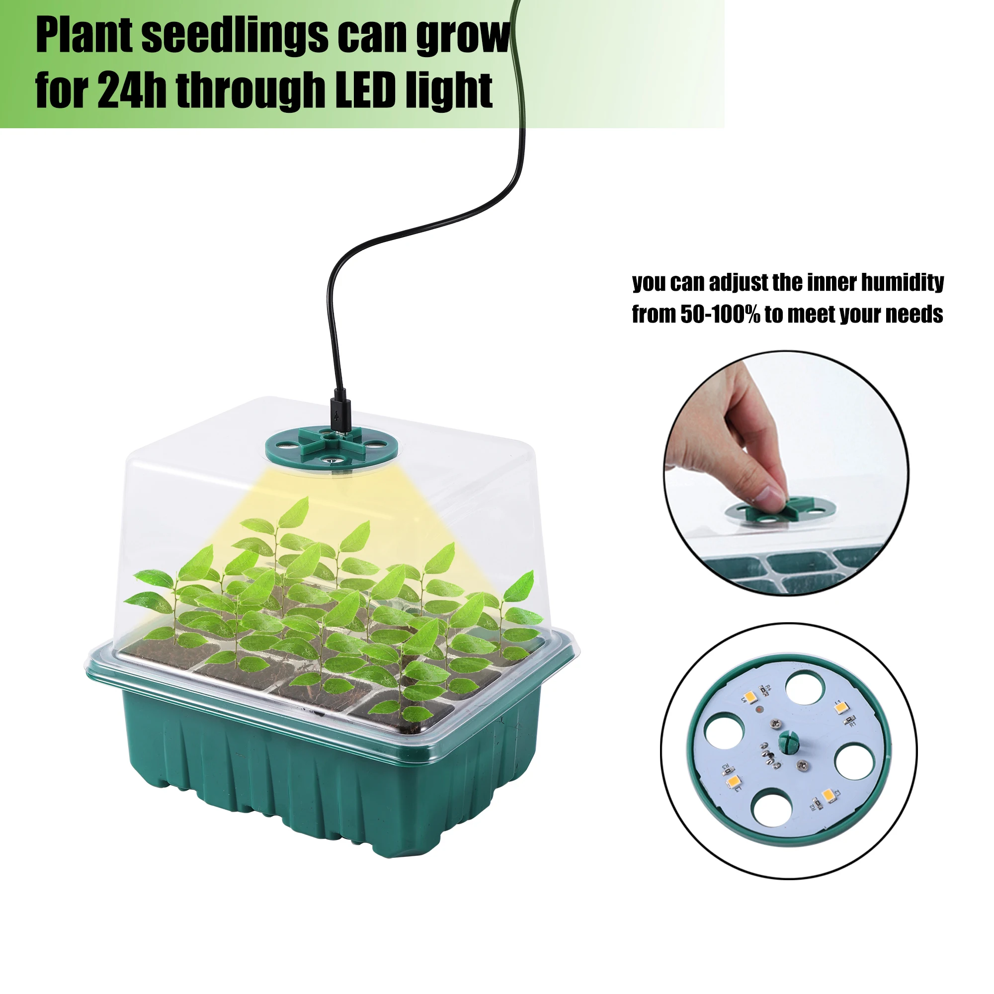 5 opakowań/zestawów Taca do sa – Seed Starter Tray recenzja i cena