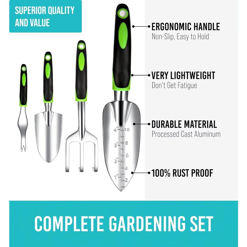 9-częściowy ergonomiczny zesta – Trowel Garden Tools recenzja i cena