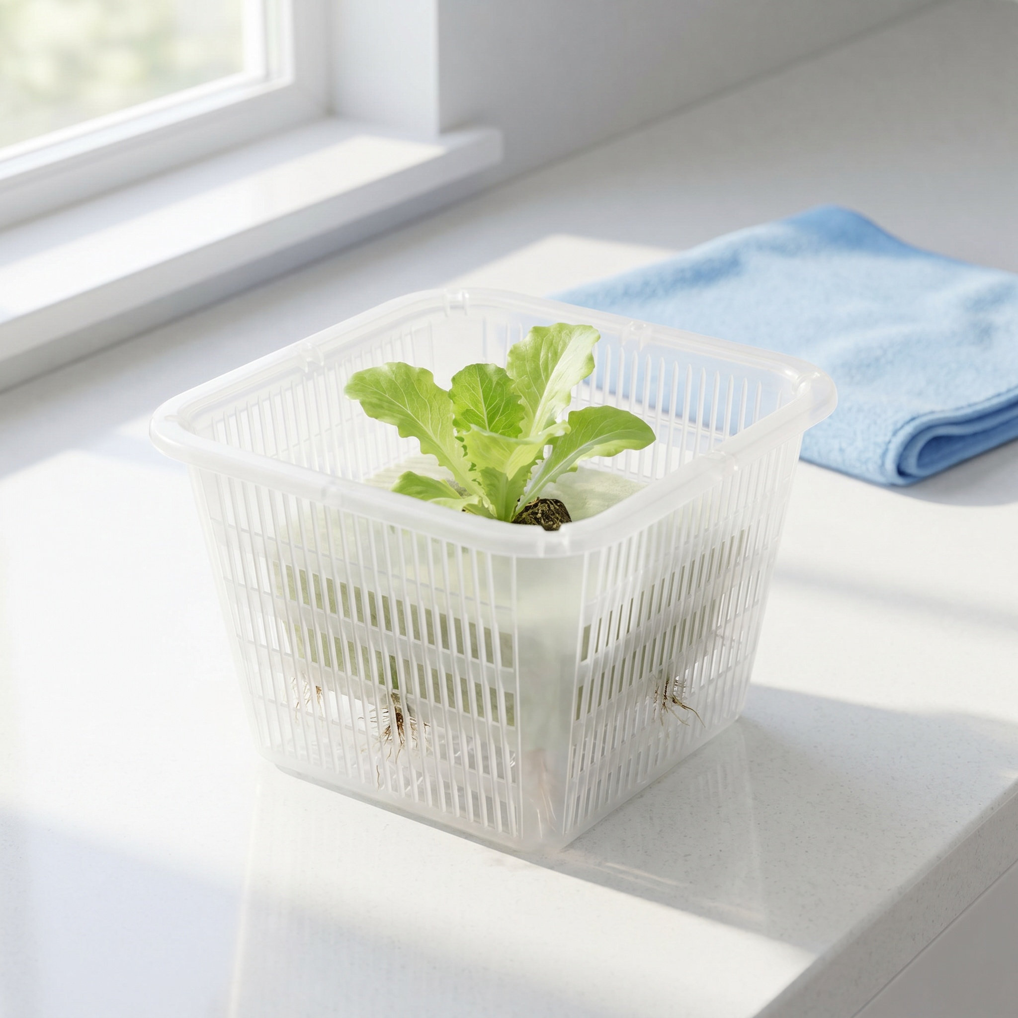 6 sztuk kwadratowych, siatkowy – Plant Pot recenzja i cena