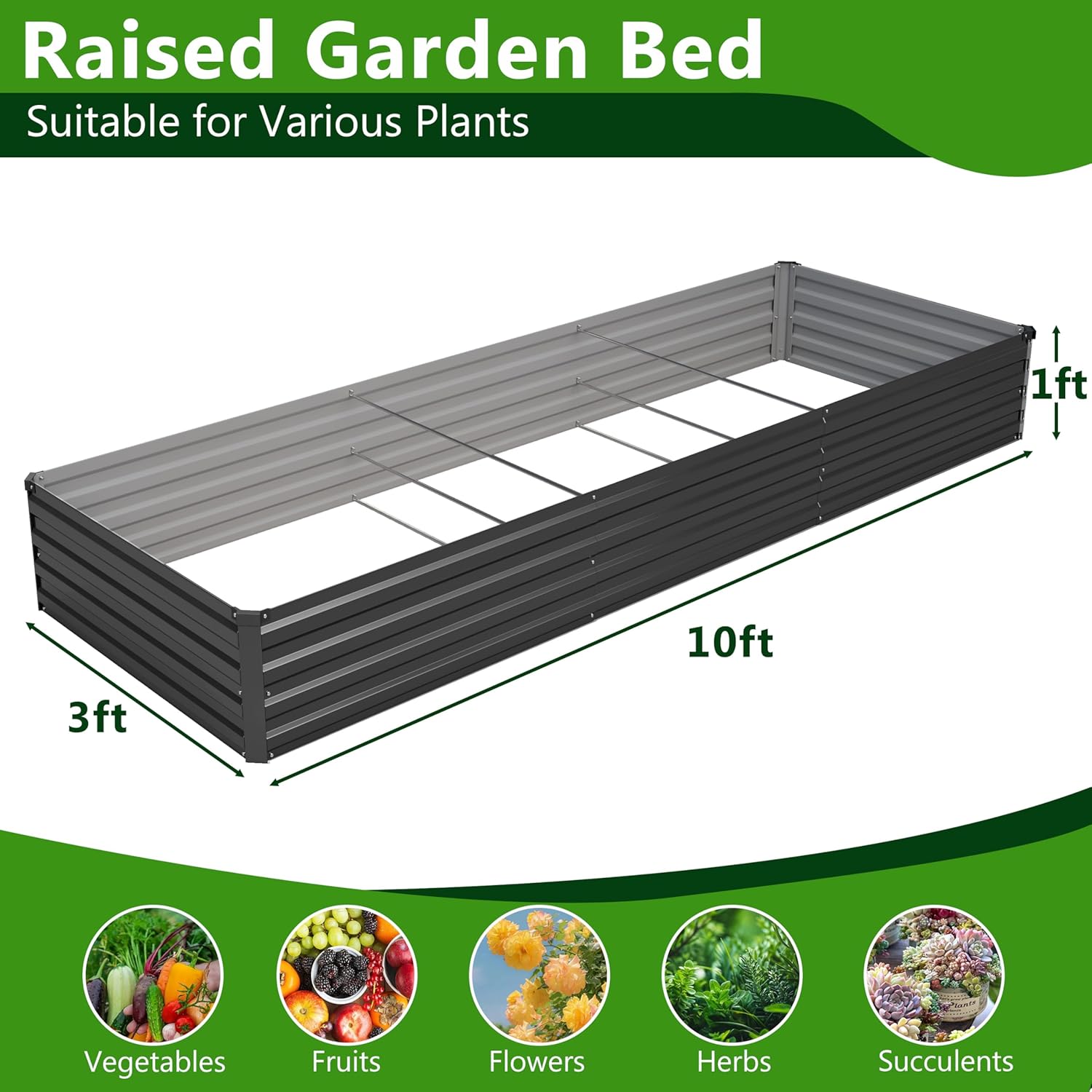 2 SZT. Zestaw podwyższonych za – Raised Garden Bed recenzja i cena
