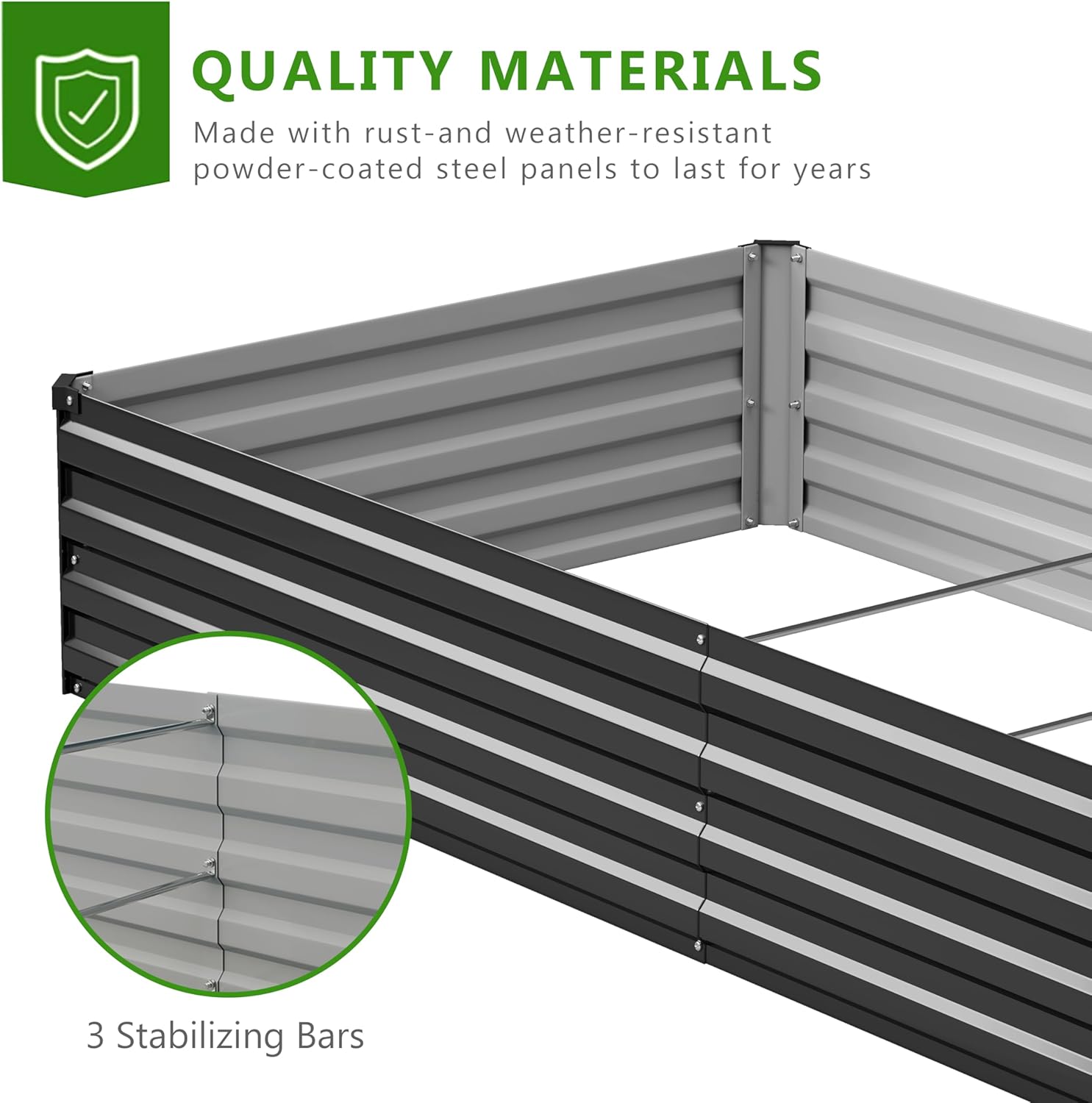 2 SZT. Zestaw podwyższonych za – Raised Garden Bed recenzja i cena