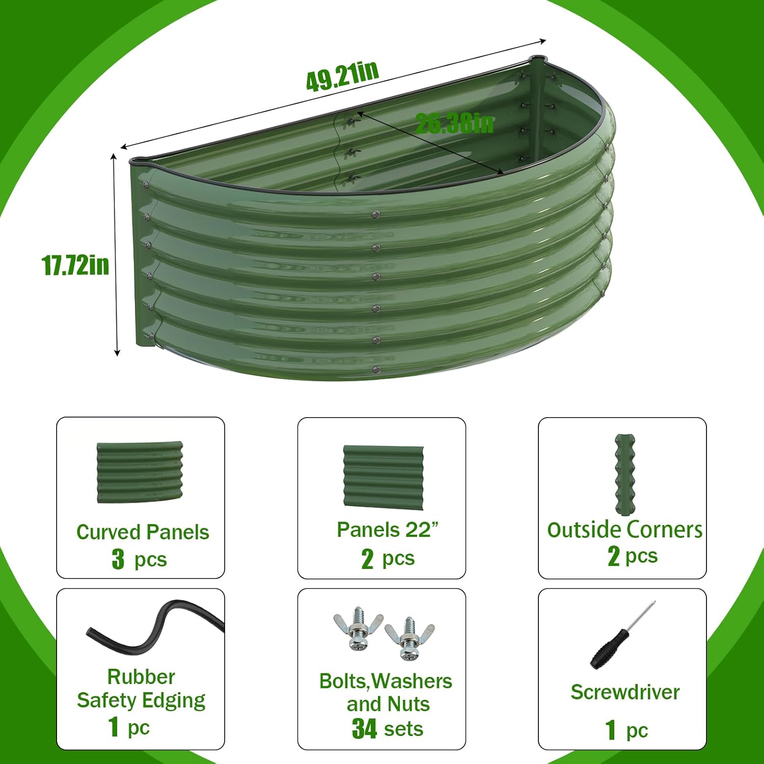 Galwanizowana podwyższona grzą – Raised Garden Bed recenzja i cena