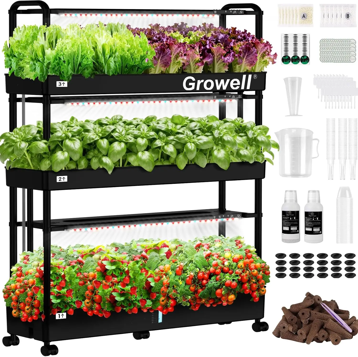 Duży zestaw do hydroponicznej  – Indoor Herb Garden recenzja i cena