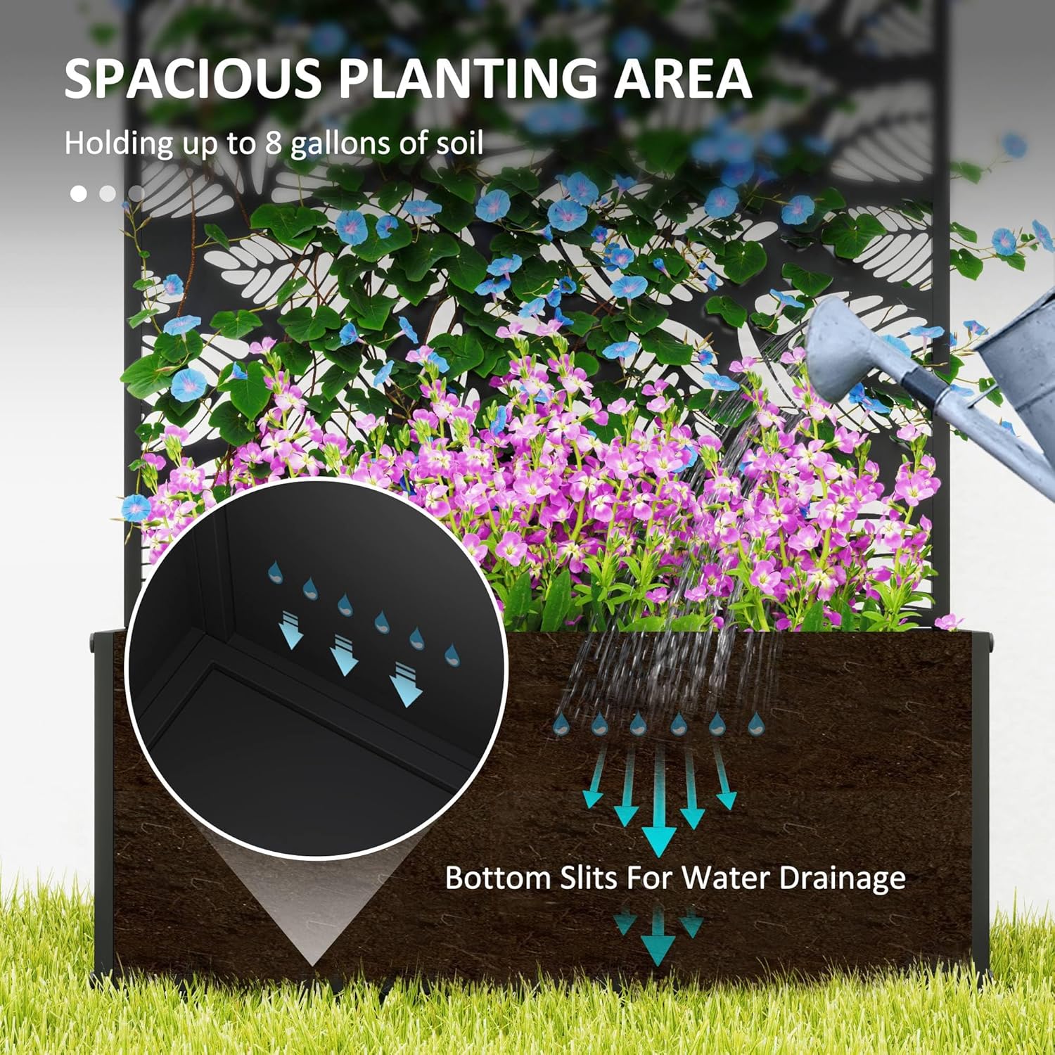 Metalowa podwyższona grządka o – Raised Garden Bed recenzja i cena
