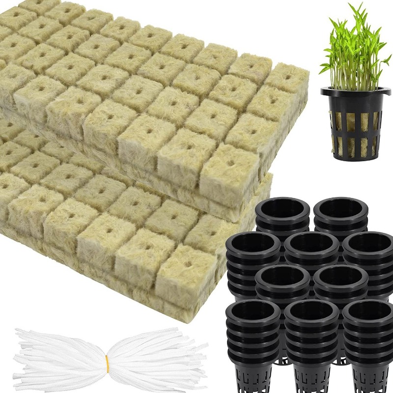 72-pak kostek włókna kamiennej – Hydroponic Kit recenzja i cena