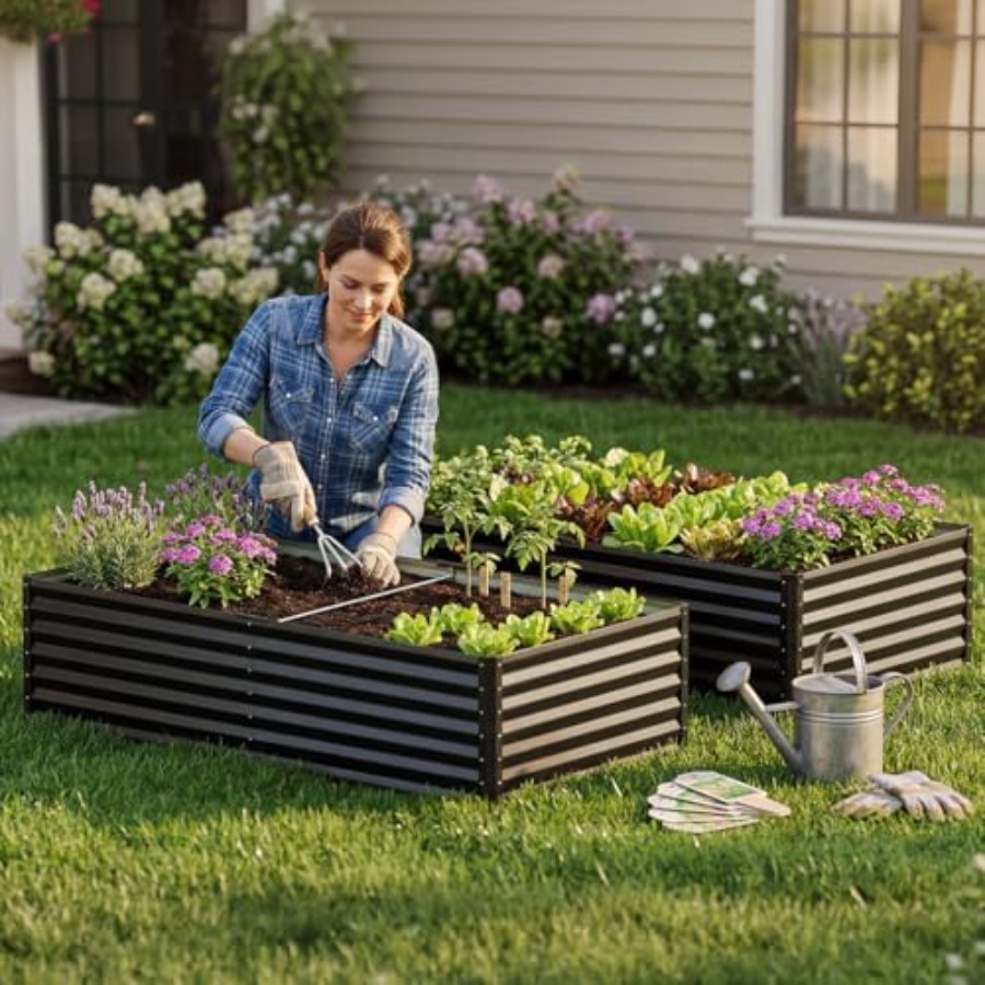 Ogrodnictwo warzywne na świeży – Raised Garden Bed recenzja i cena